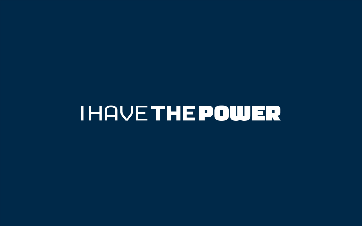 logo I Have The Power